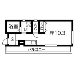 ラフィナート幡野の物件間取画像